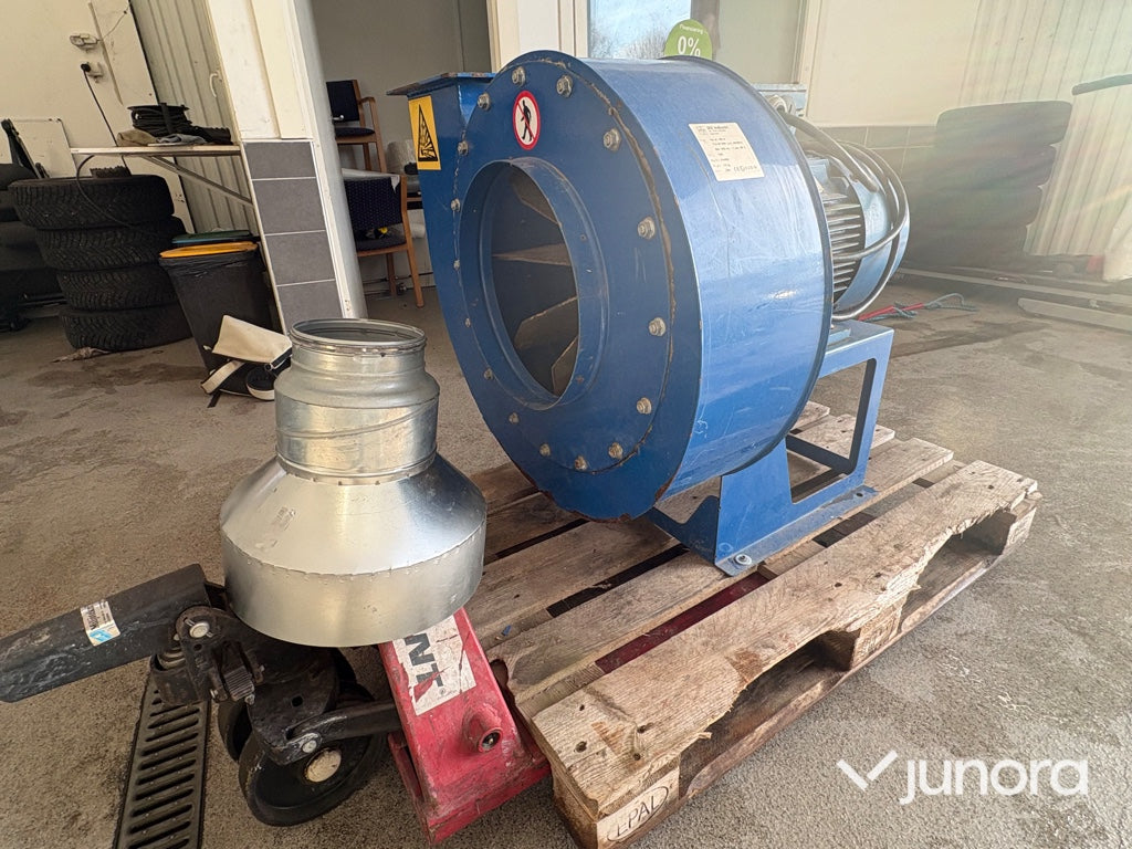 Radialfläkt / Utsugsfläkt - JKF Industri JK-35D R