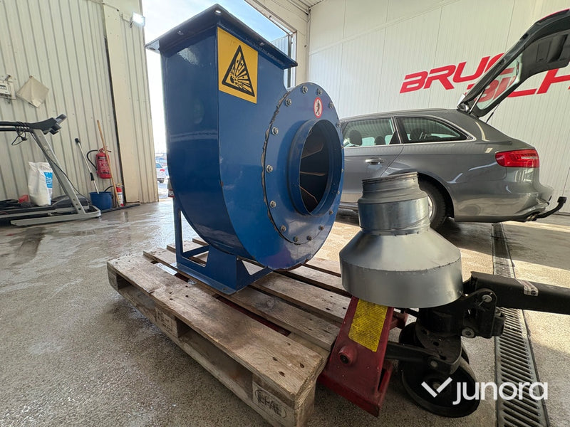 Radialfläkt / Utsugsfläkt - JKF Industri JK-35D R