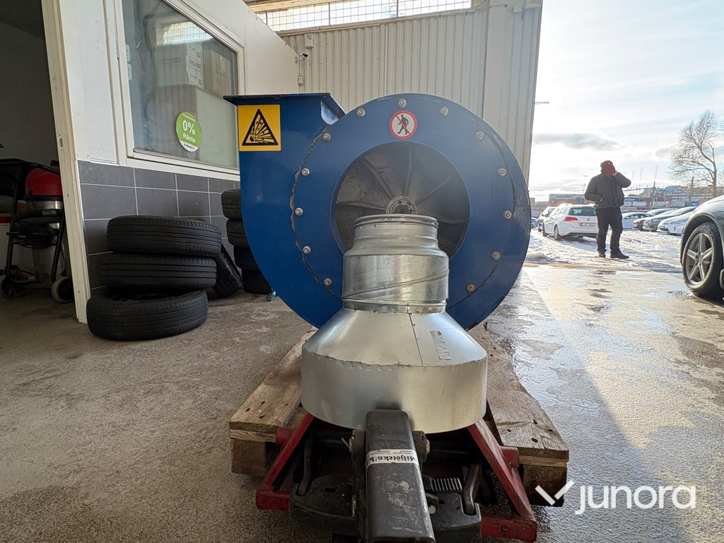 Radialfläkt / Utsugsfläkt - JKF Industri JK-35D R