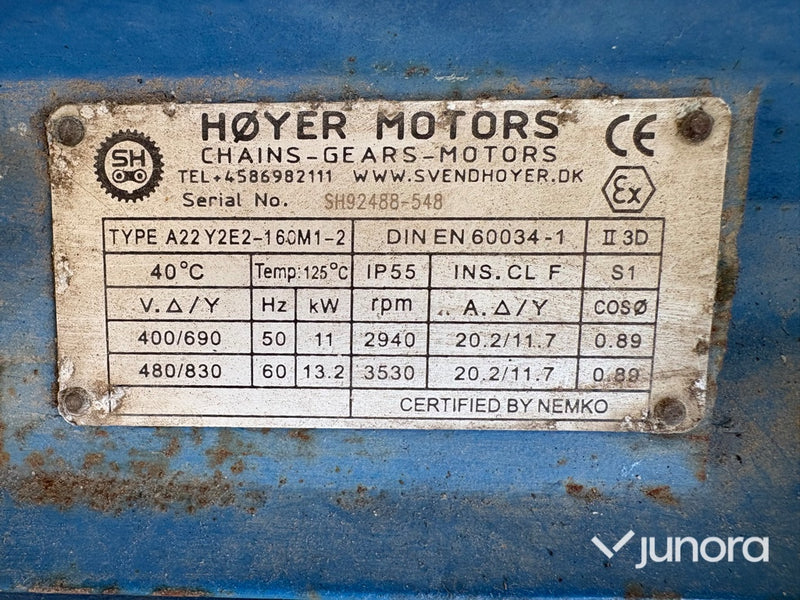 Radialfläkt / Utsugsfläkt - JKF Industri JK-35D R