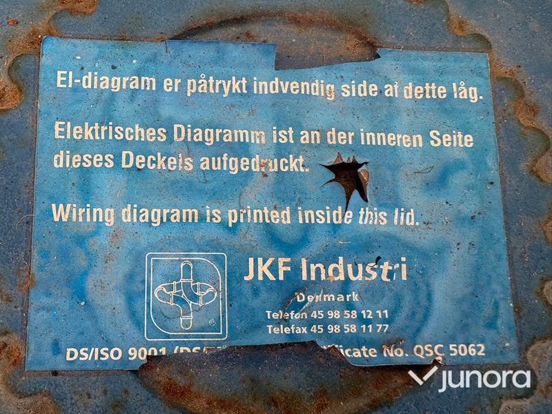Radialfläkt / Utsugsfläkt - JKF Industri JK-35D R