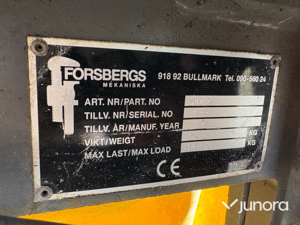 Skevfäste - Forsbergs Mekaniska med stora BM