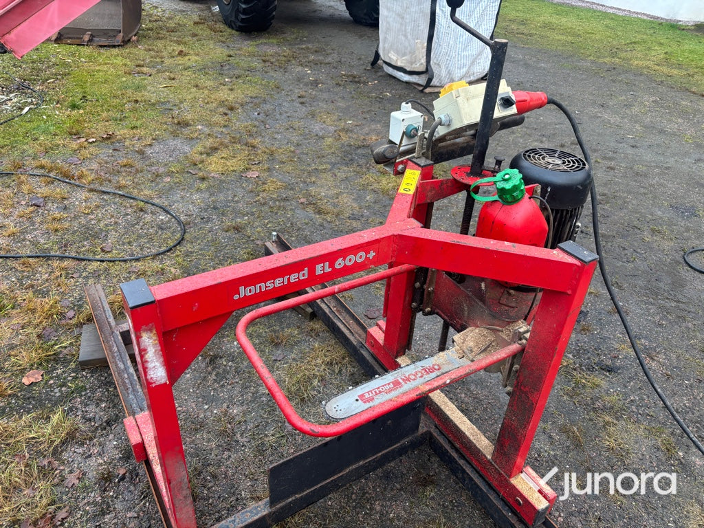 Minisågverk - Jonsered EL 600+