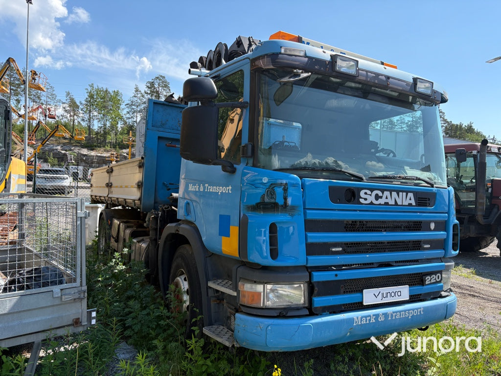 Kranbil - Scania, P94GB4X2, Med tipp
