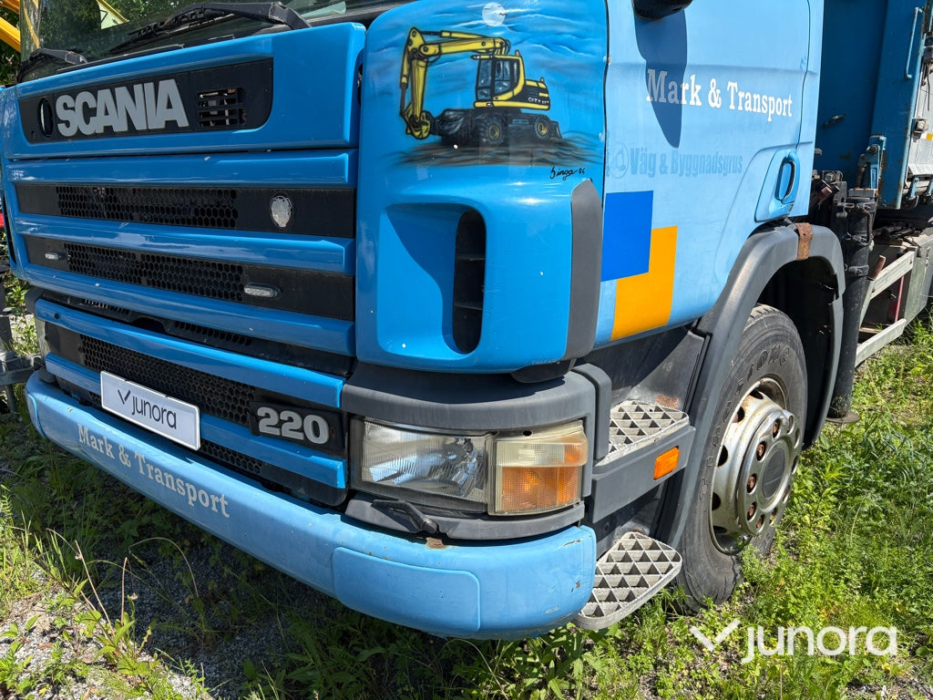 Kranbil - Scania, P94GB4X2, Med tipp