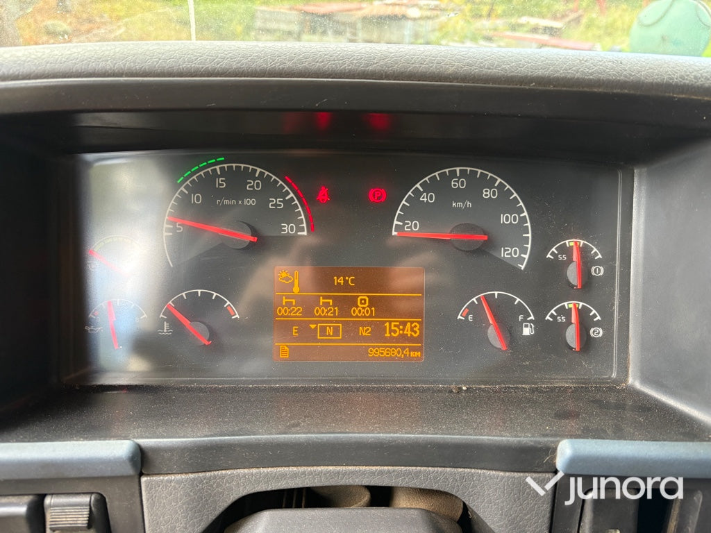 Lastbil Volvo FM-480 6*2 med lyftkran