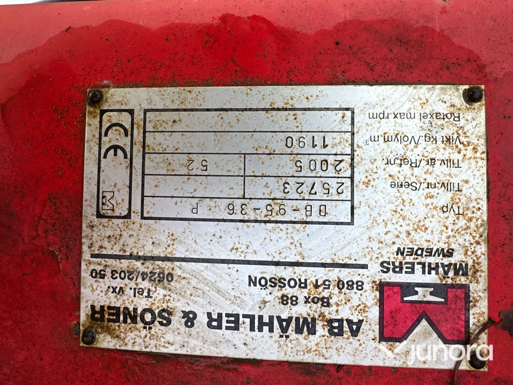 Snöplog - Mähler