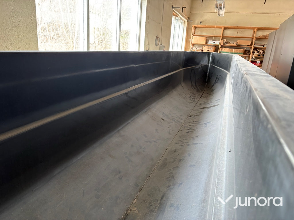 Gjutform till glasfiberponton