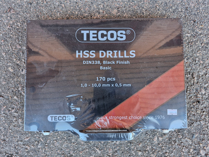 Borrsats Tecos 170-delar