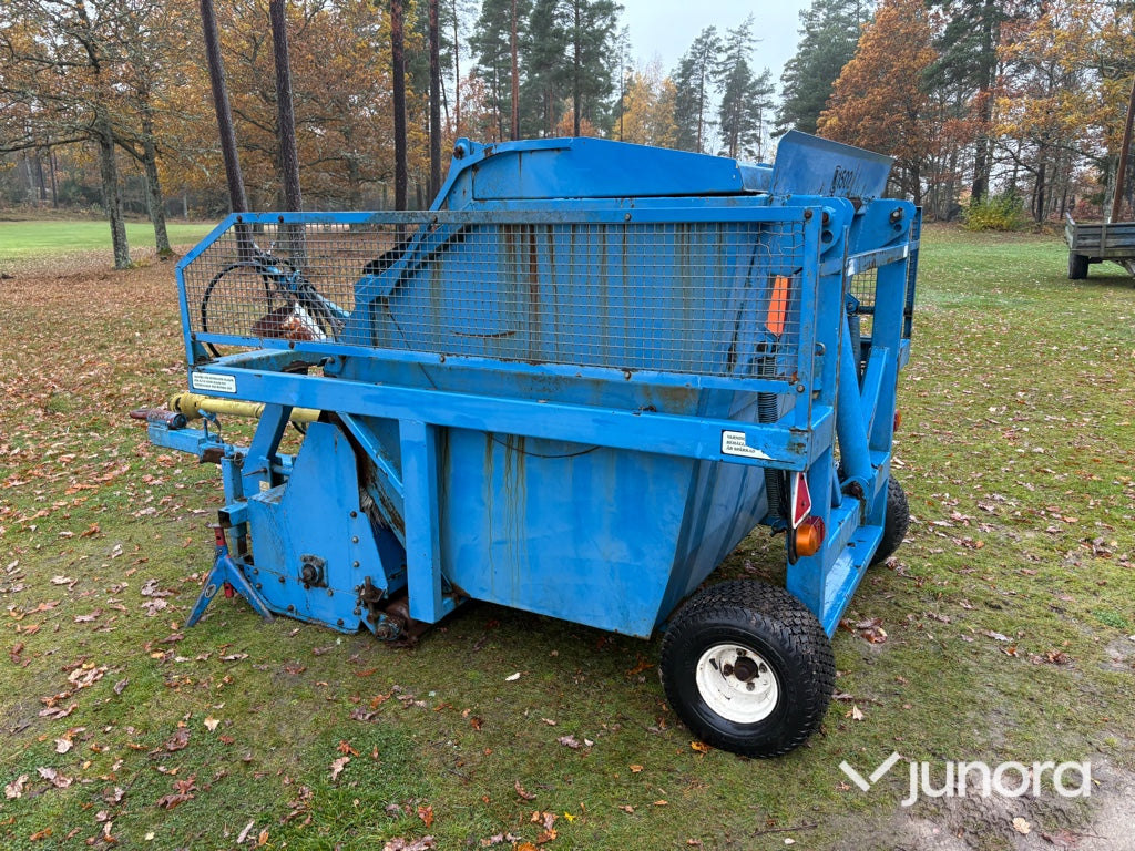 Vertikalskärare / Lövupptagare - med högtipp