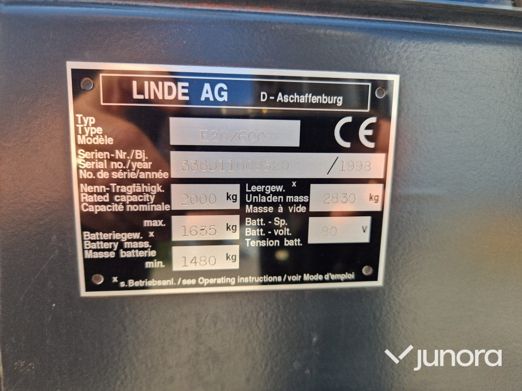 Truck - Linde, E20/600