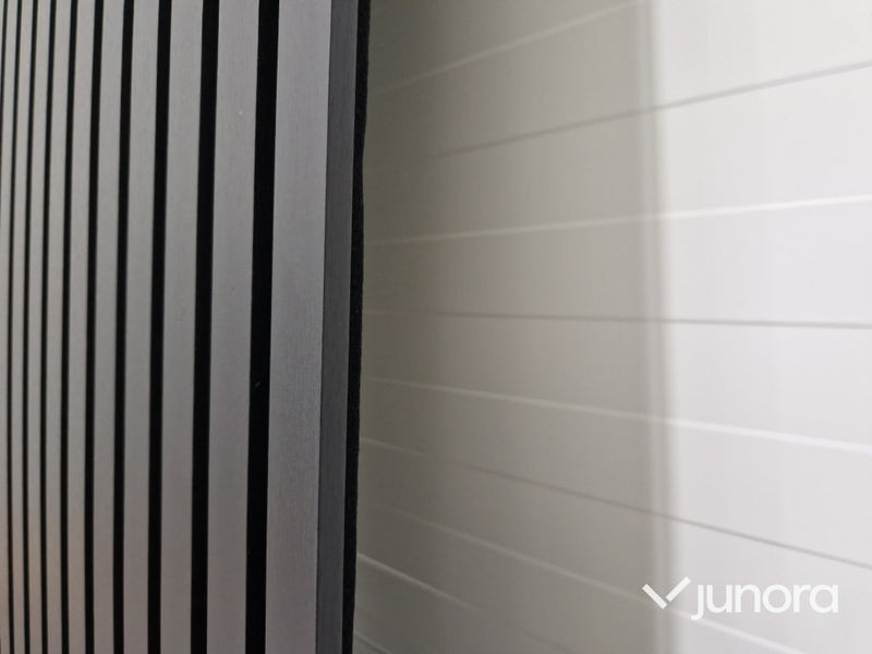 Akustikpaneler - svart, 70 stycken = 100,1 m2