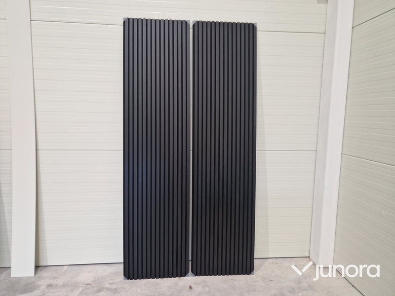 Akustikpaneler - svart, 70 stycken = 100,1 m2