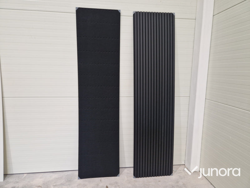 Akustikpaneler - svart, 70 stycken = 100,1 m2