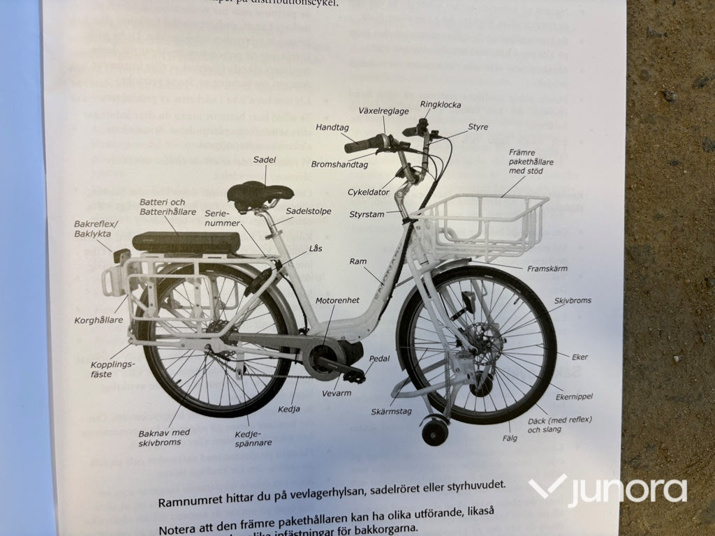 Elcykel - Monark Cargo Centro