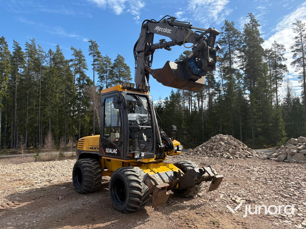 Hjulgrävare - Mecalac, 12 MXT
