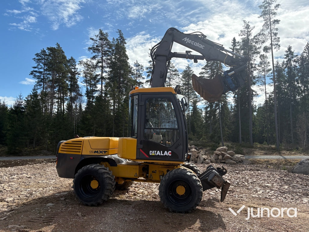 Hjulgrävare - Mecalac, 12 MXT