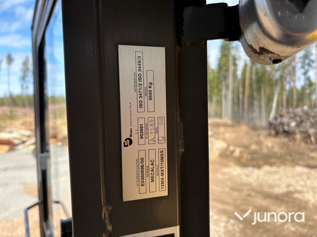 Hjulgrävare - Mecalac, 12 MXT