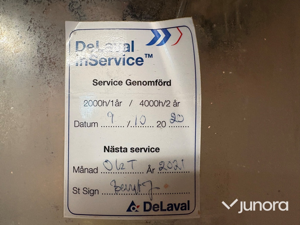 Mjölkmottagare - Alfa Laval, LS71