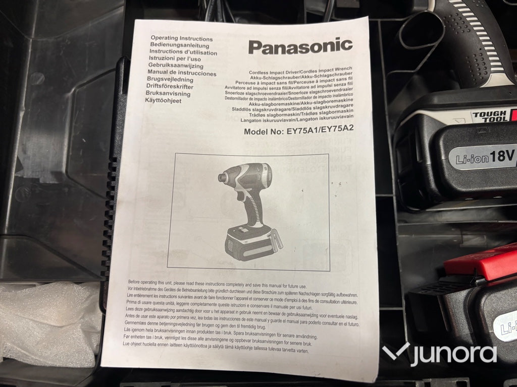 Mutterknack - Panasonic, EY 75A1 LS2G, Helt Ny