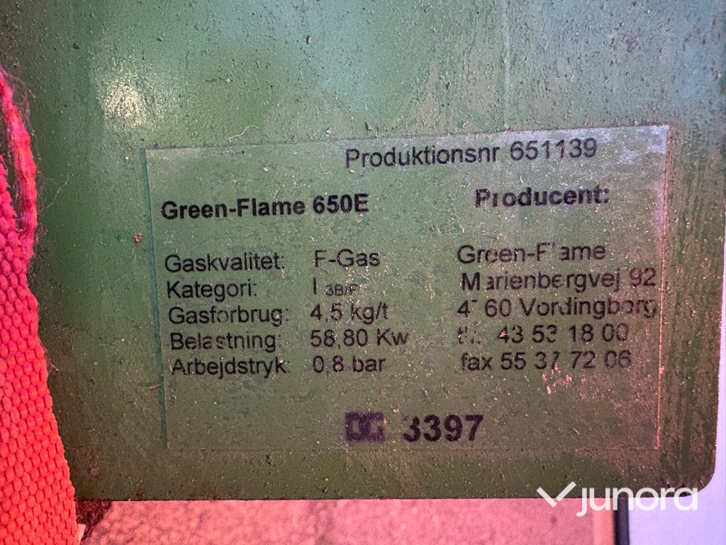 Ogräsbrännare - Green-Flame, 650E