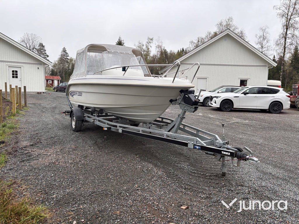 Båt med trailer - Suzuki, Lowrance HR510