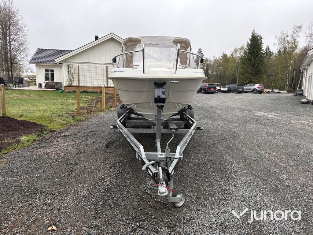 Båt med trailer - Suzuki, Lowrance HR510