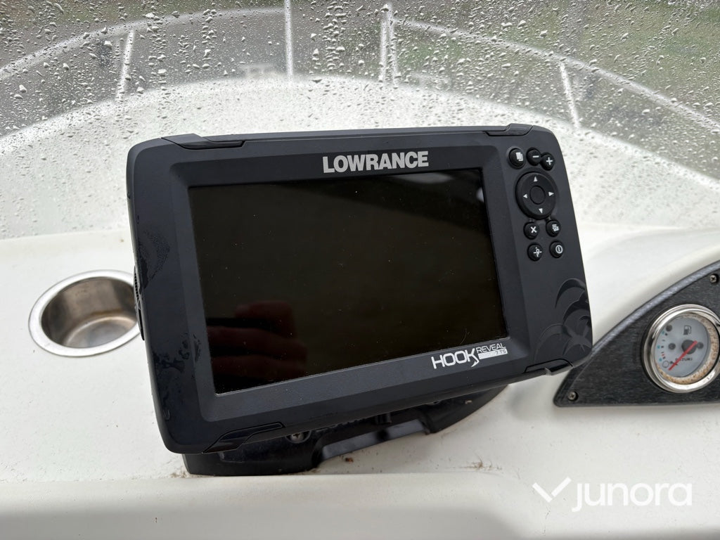 Båt med trailer - Suzuki, Lowrance HR510