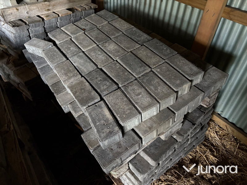 Munksten - Naturgrå, 6st pall