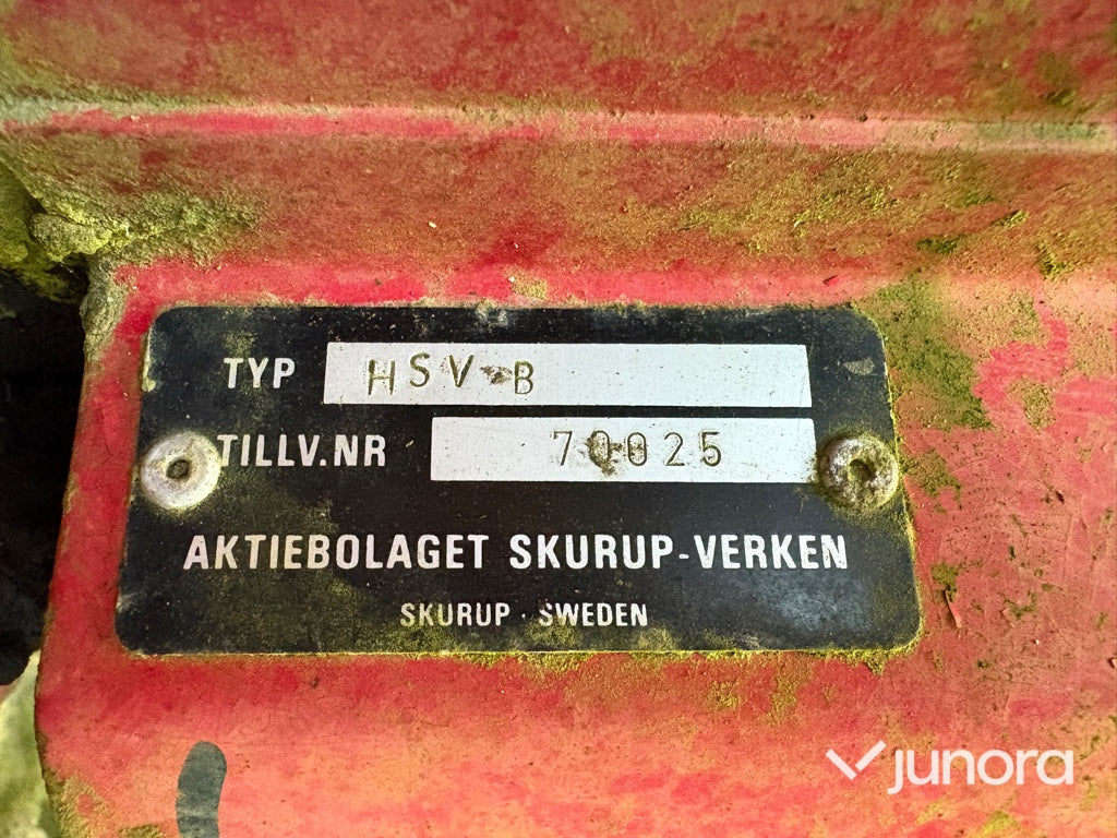 Såmaskin med transportvagn - Tive HSV - B