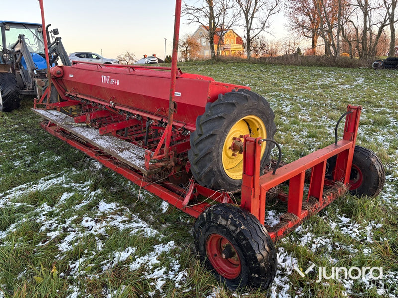 Såmaskin med transportvagn - Tive HSV - B