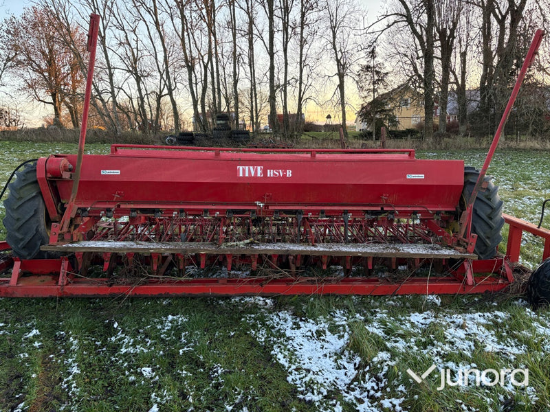 Såmaskin med transportvagn - Tive HSV - B