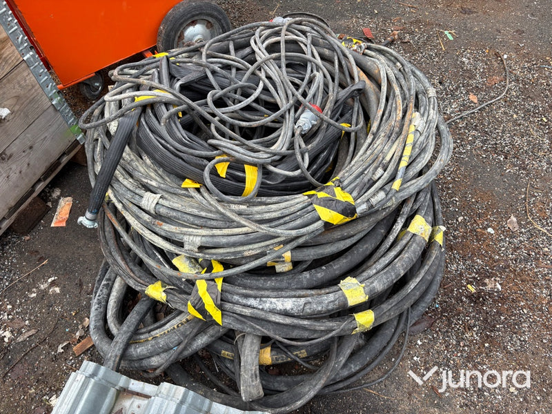 Färg- och putsspruta – Putzmeister, med kompressor och slangar