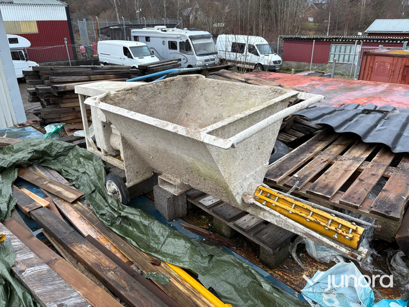 Färg- och putsspruta – Putzmeister, med kompressor och slangar