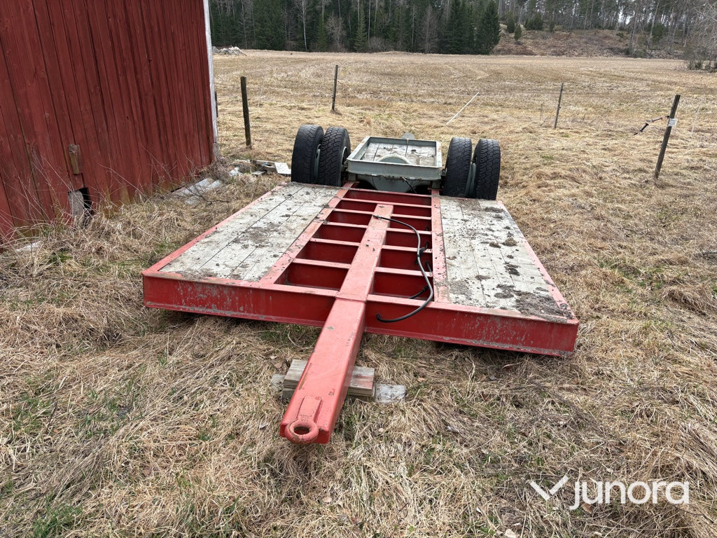 Maskintrailer - 10 ton