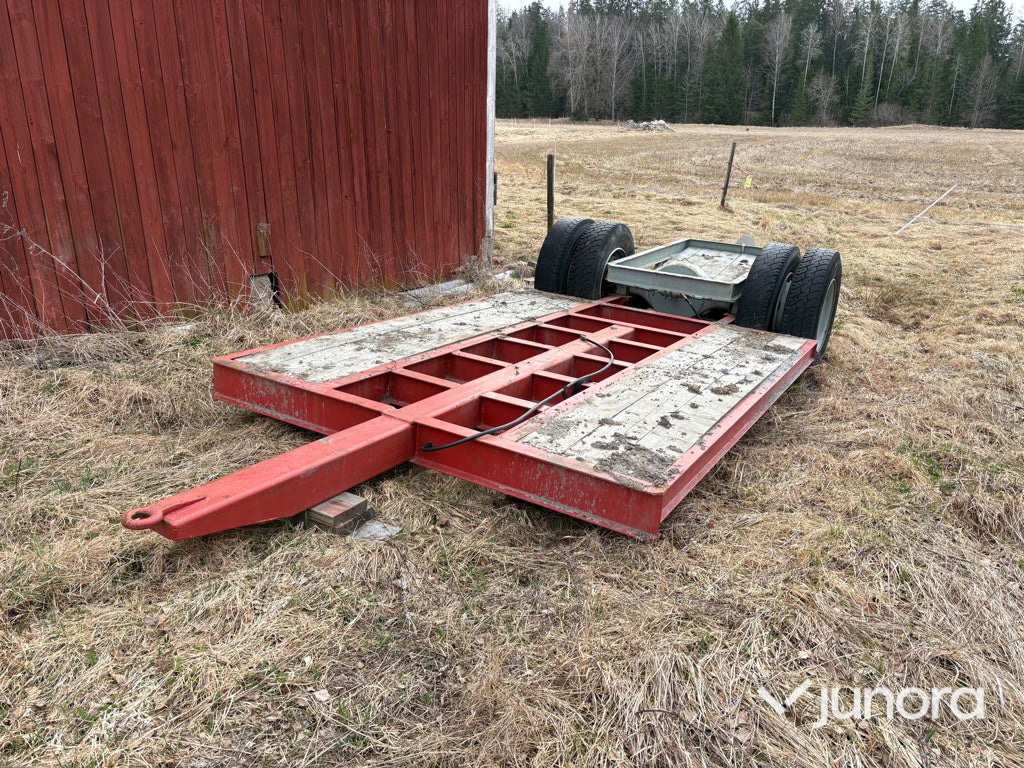 Maskintrailer - 10 ton