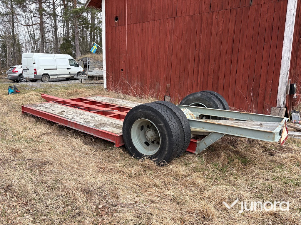 Maskintrailer - 10 ton