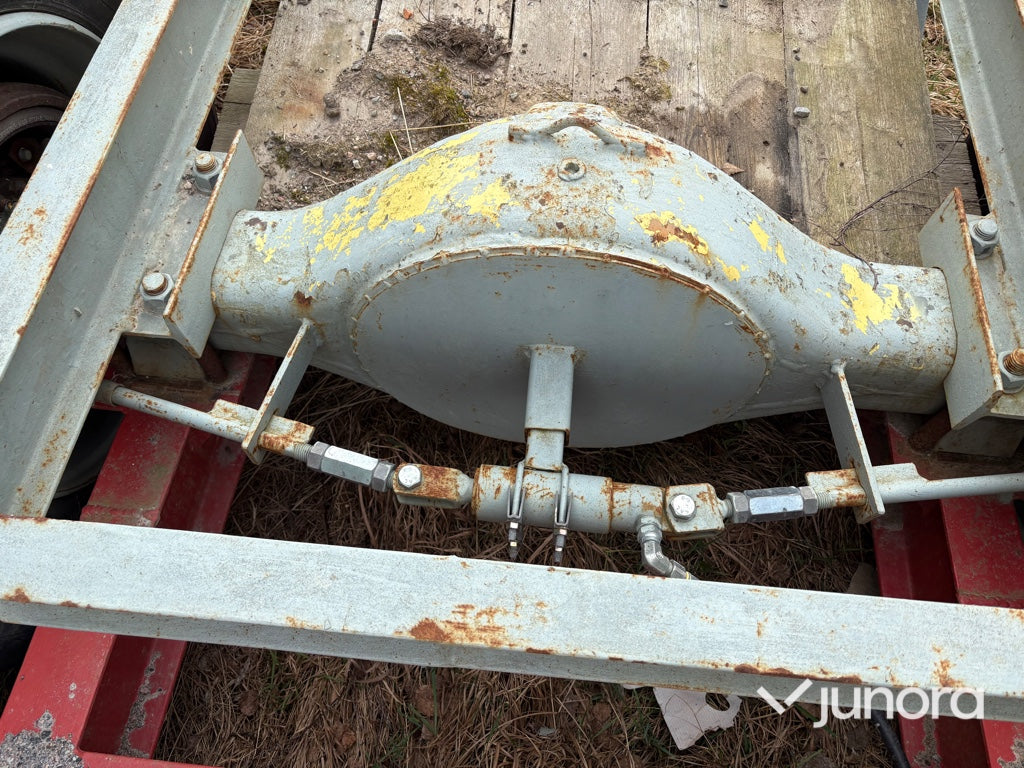 Maskintrailer - 10 ton