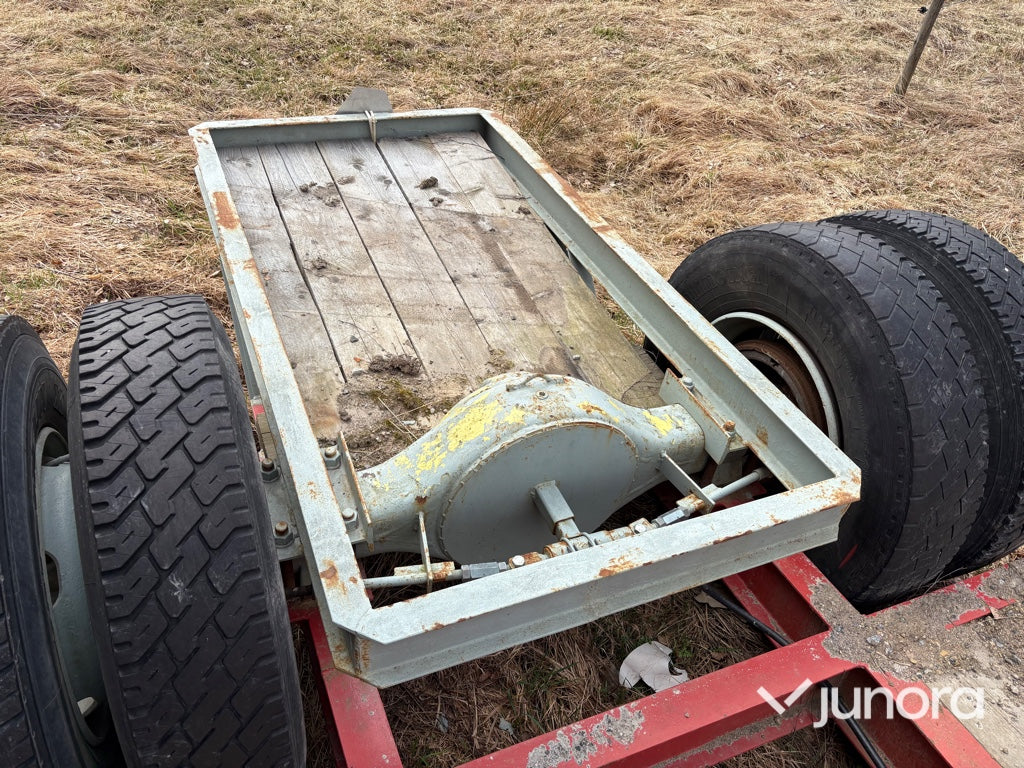 Maskintrailer - 10 ton