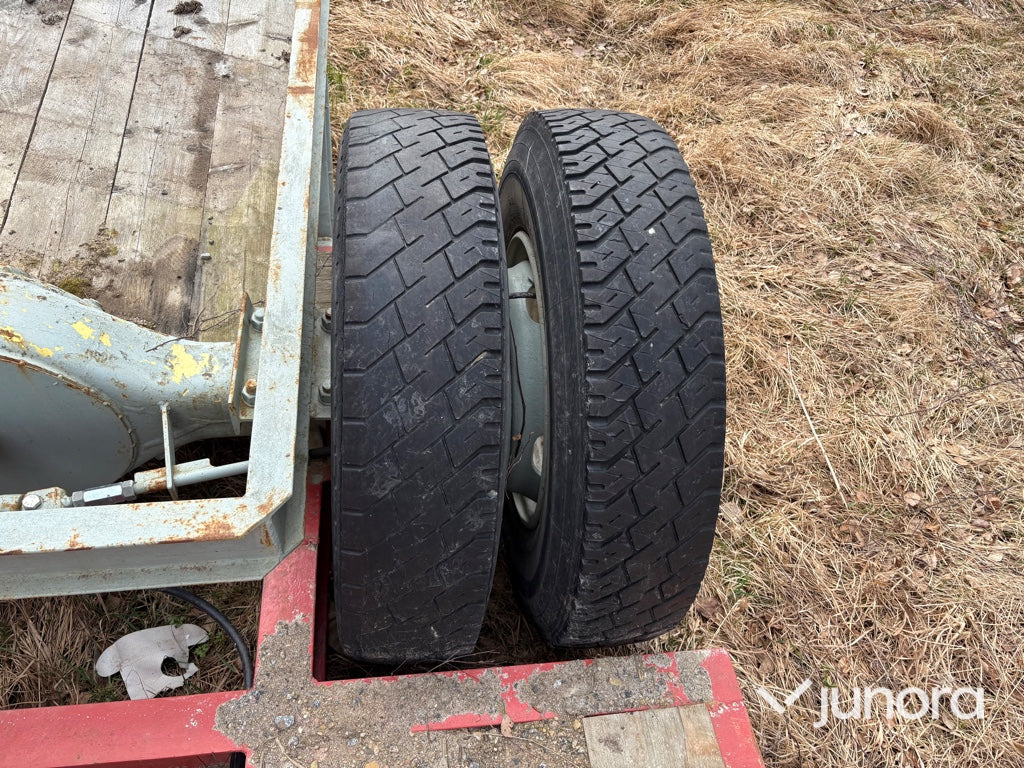 Maskintrailer - 10 ton