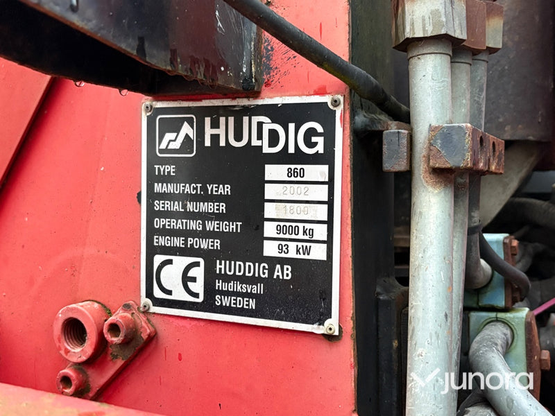 Grävlastare - Huddig, 860