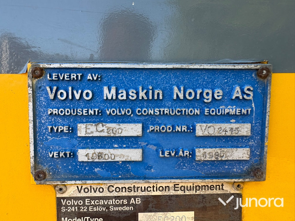 Grävmaskin - Volvo EC200