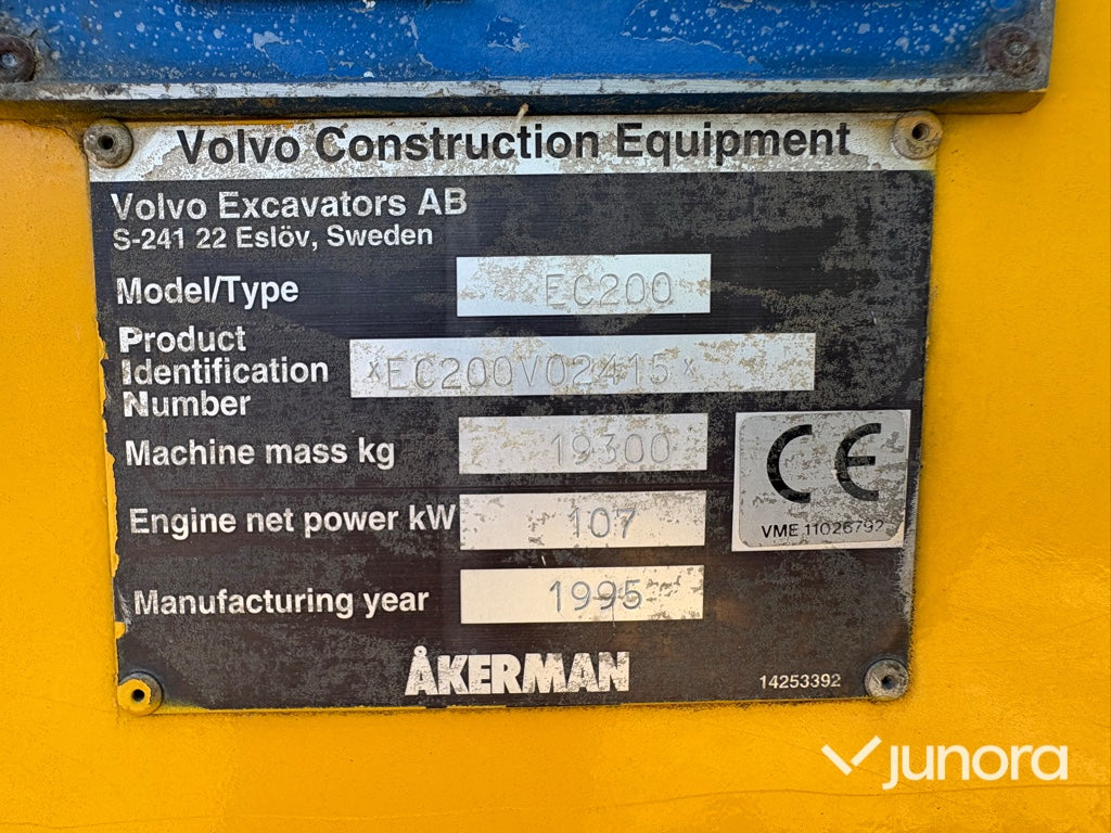 Grävmaskin - Volvo EC200