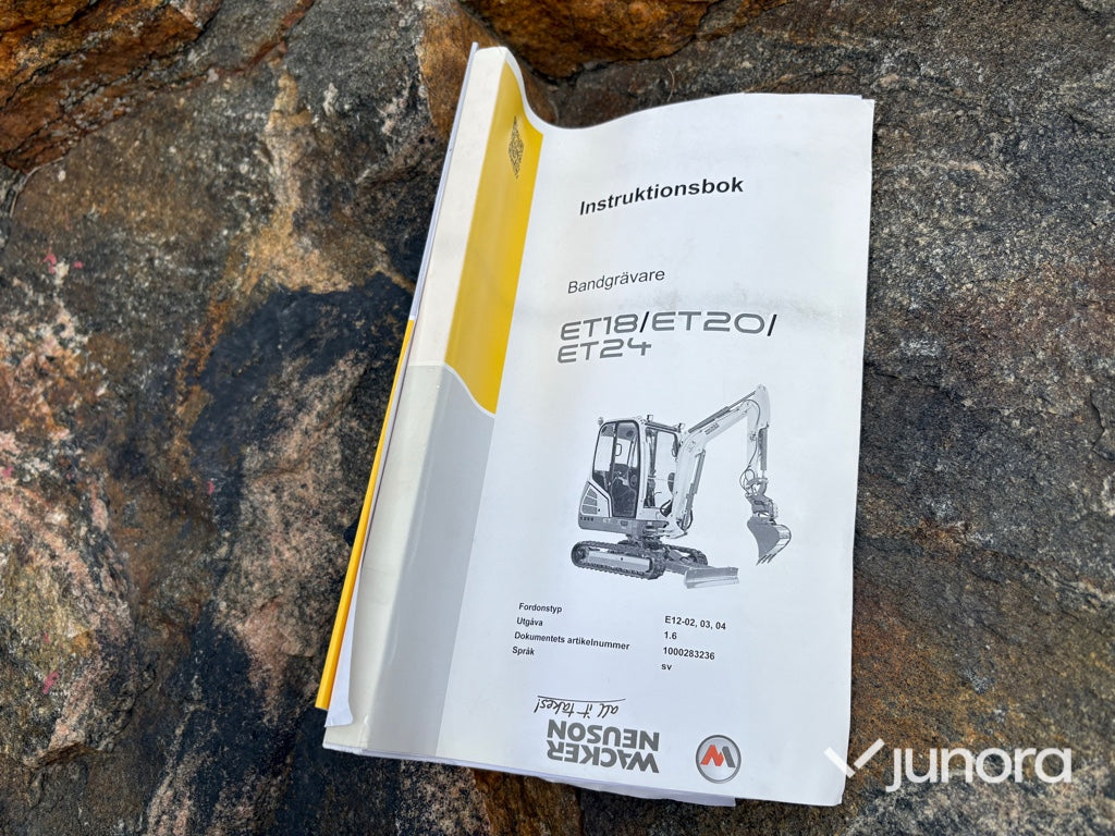 Grävmaskin - Wacker Neuson ET20