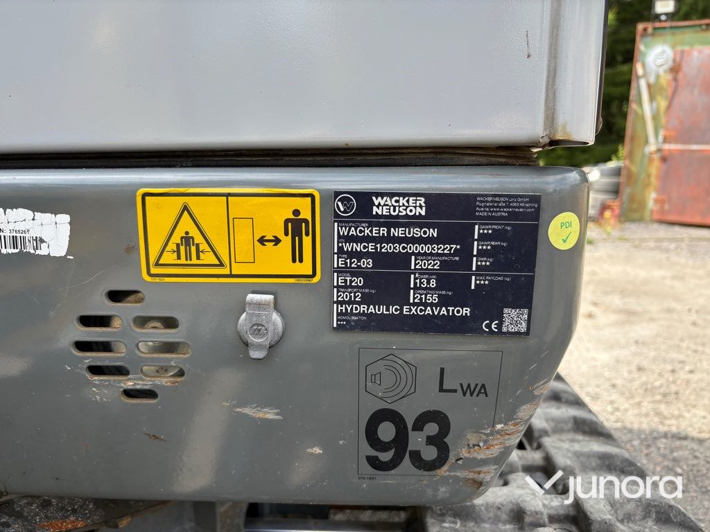 Grävmaskin - Wacker Neuson ET20