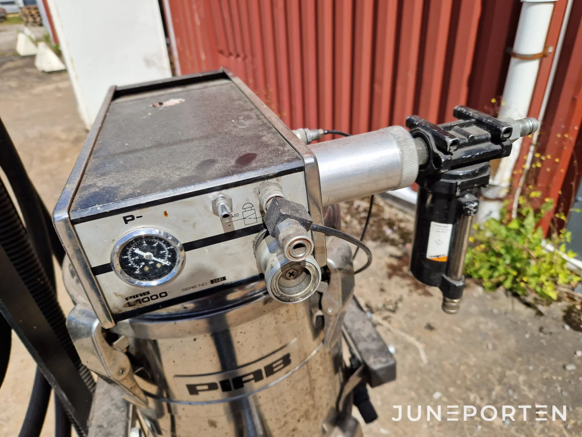 Industridammsugare för metallspån Piab