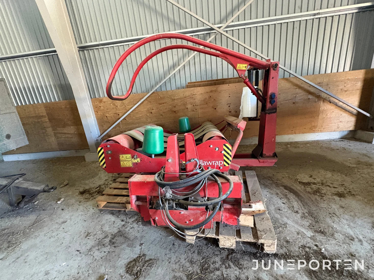 Inplastare till rundbalar 500-700