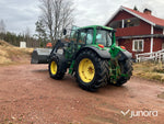 John Deere 6620 med lastare och frontlyft