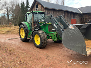 John Deere 6620 med lastare och frontlyft