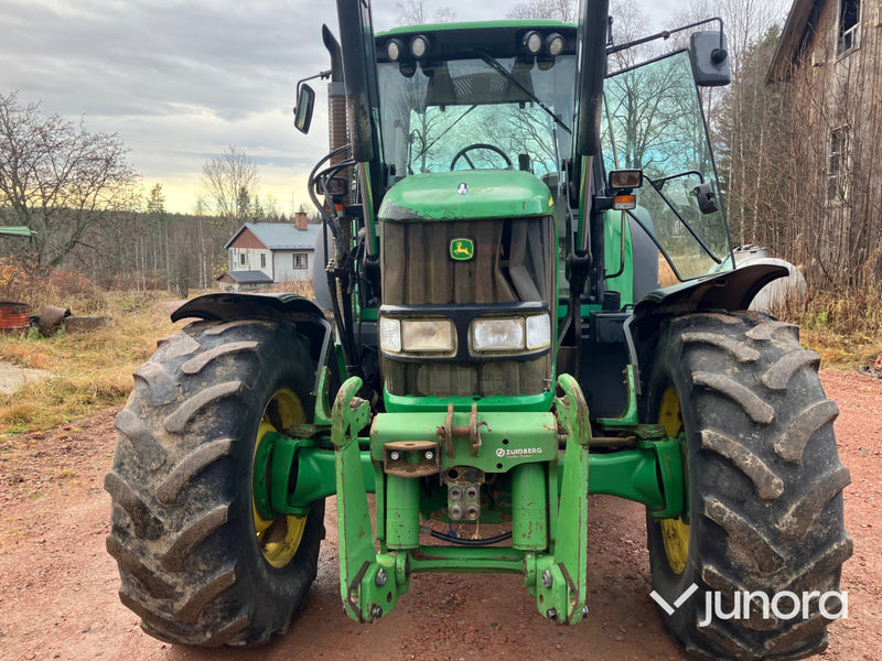 John Deere 6620 med lastare och frontlyft